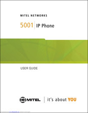 Mitel 5001 User Manual