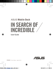 Asus Mobile Dock User Manual