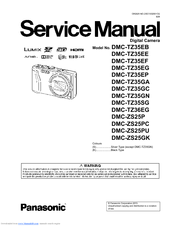 Panasonic Lumix DMC-ZS25P Service Manual