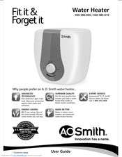 A.O. Smith Fit it & Forget it HSE-SBS-006 User Manual