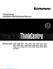 Lenovo 9354 Hardware Maintenance Manual