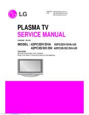 LG 42PC3DH-UD Service Manual