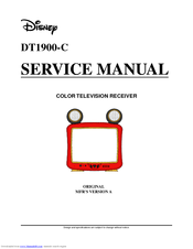 Disney DT1900-C Service Manual