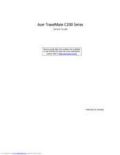 Acer TravelMate C200 Series Service Manual