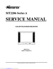 Memorex MT2206 Series A Service Manual