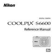 Nikon Coolpix S6600 Reference Manual