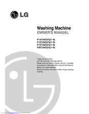 LG F8073ND3 Owner's Manual
