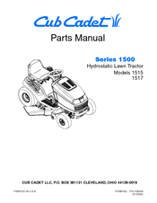 Cub Cadet 1515 Pars Manual