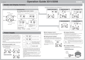 Casio 3311 Operation Manual