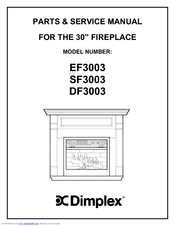 Dimplex EF3003 Parts & Service Manual
