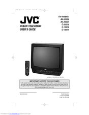 JVC AV 20321 User Manual