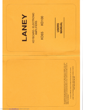 Laney KD65 User Manual