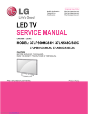 LG 42LP361H Service Manual