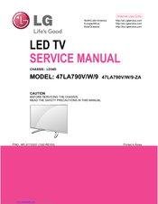 LG 47LA7909 Service Manual