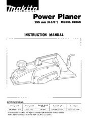 Makita 1805N Instruction Manual
