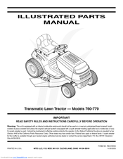 Mtd 760 Illustrated Parts Manual