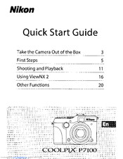 Nikon CoolPix P7100 Reference Manual