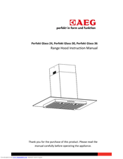 AEG Perfekt Glass-30 Instruction Manual