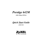 ZyXEL Communications Prestige 642M series Quick Start Manual