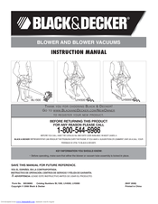 Black & Decker BL1500 Instruction Manual