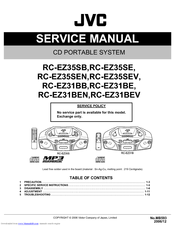 JVC RC-EZ31BEN Service Manual