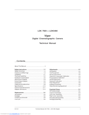Viper LDK 7500 Technical Manual