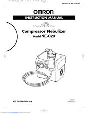 Omron NE-C29 Instruction Manual