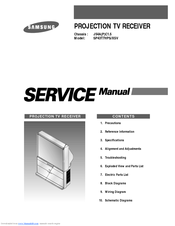 Samsung SP43T7VXSV Service Manual