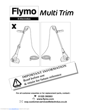 Flymo Multi Trim MET 200 Instruction Manual