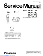Panasonic KX-TGA470S Service Manual