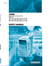 Omron JZA User Manual