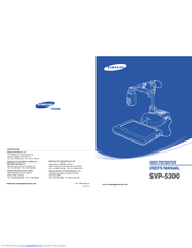 Samsung SVP-5300 User Manual