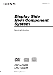 Sony DHC-AZ7DM Operating Instructions Manual
