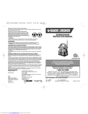 Black & Decker SS50B Instruction Manual