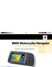 Garmin BMW Motorcycles Navigator Owner's Manual And Reference Manual