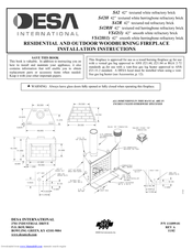Desa VS42H Installation Instructions Manual