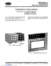 Carrier 50LJ900185 Installation Instructions
