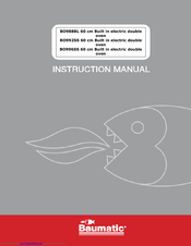 Baumatic BO988BL Instruction Manual