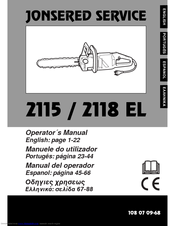 Jonsered 2115 Operator's Manual