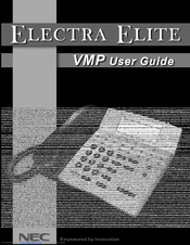 Nec EliteMail VMP User Manual