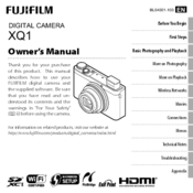FujiFilm XQ1 Owner's Manual