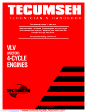 Tecumseh VLV Technician's Handbook