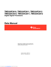 Texas Instruments TMS320C2810 Data Manual
