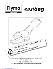 Flymo easibag Instructions Manual
