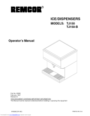 Remcor TJ150-B Operator's Manual