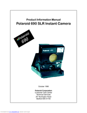Polaroid 690 Product Information Manual