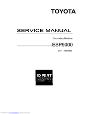Toyota ESP9000 Service Manual