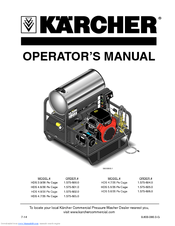 Kärcher HDS 3.9/30 Pe Cage Operator's Manual