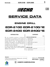 Echo EDR-2100 Service Data