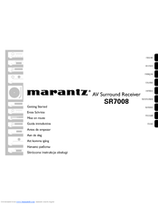 Marantz SR7008 Getting Started